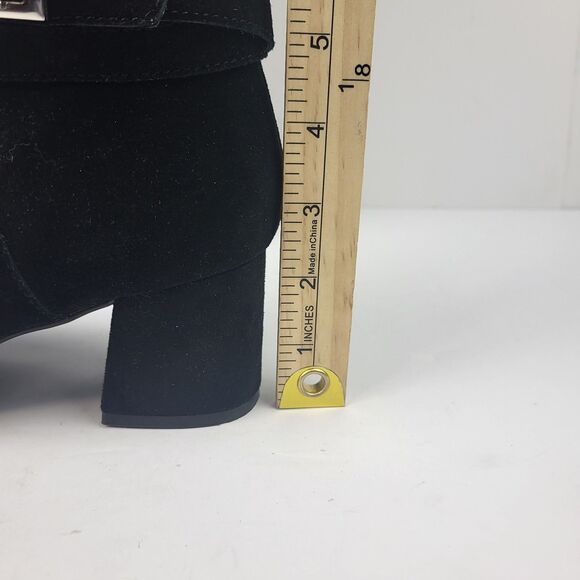 BLONDO ASHLEY Waterproof Knee High Boot Faux leather suede Black 8.5M - Picture 4 of 15